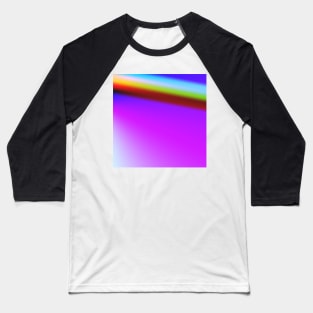 multicolored gradient design texture art Baseball T-Shirt